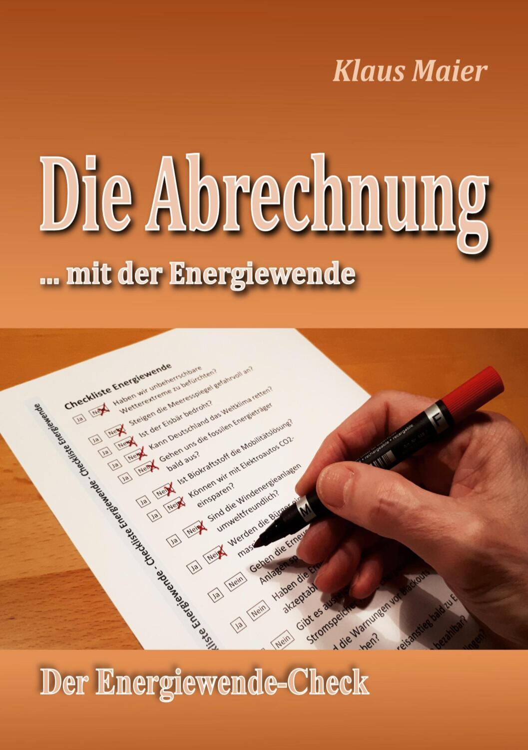 Cover: 9783347067905 | Die Abrechnung ...mit der Energiewende | Der Energiewende-Check | Buch