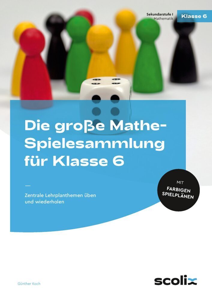 Cover: 9783403102694 | Die große Mathe-Spielesammlung für Klasse 6, m. 1 Beilage | Koch