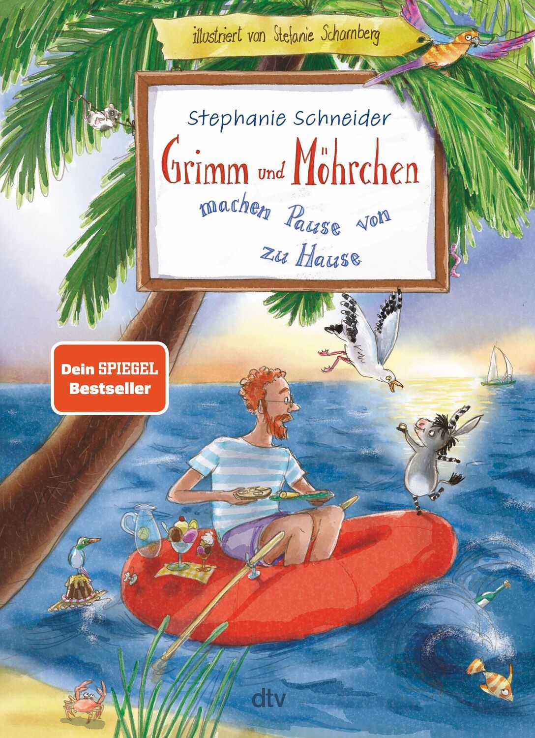 Cover: 9783423764353 | Grimm und Möhrchen machen Pause von zu Hause | Stephanie Schneider