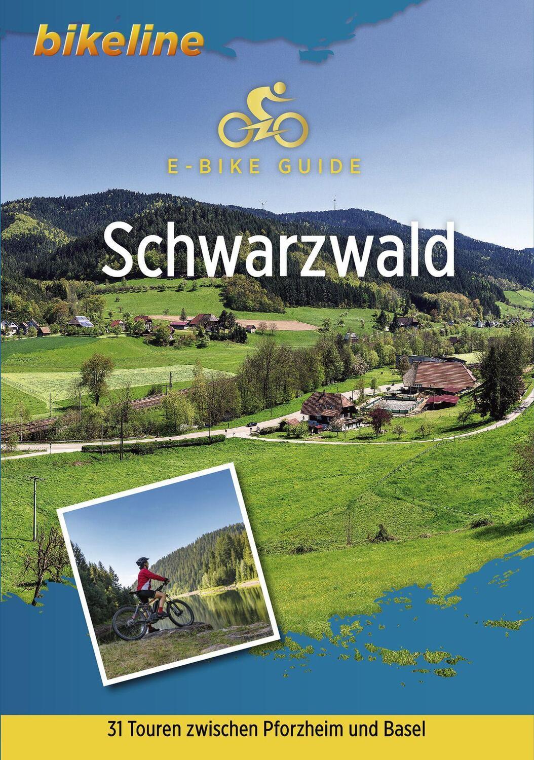 Cover: 9783711100566 | E-Bike-Guide Schwarzwald | Taschenbuch | ikeline - E-Bike Guides