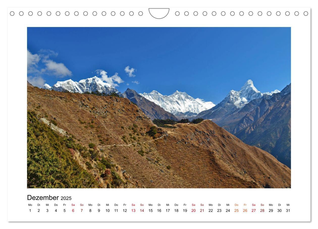 Bild: 9783435127795 | Nepal - Wanderparadies zwischen Annapurna &amp; Everest (Wandkalender...