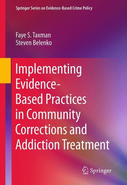 Cover: 9781461404118 | Implementing Evidence-Based Practices in Community Corrections and...