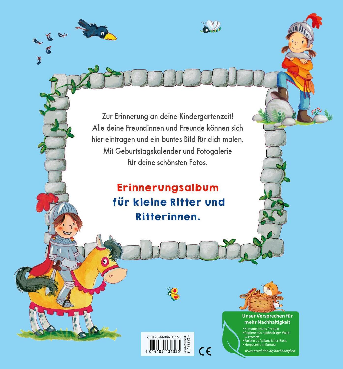 Rückseite: 4014489131335 | Meine Kindergarten-Freunde (Ritter und Ritterin) | Buch | 64 S. | 2023