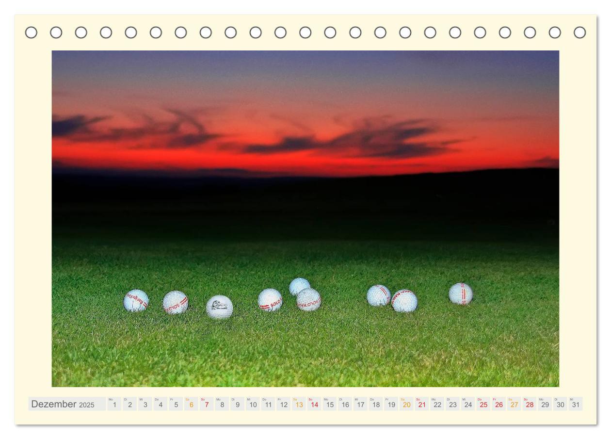 Bild: 9783435581153 | Golf - meine Leidenschaft (Tischkalender 2025 DIN A5 quer),...