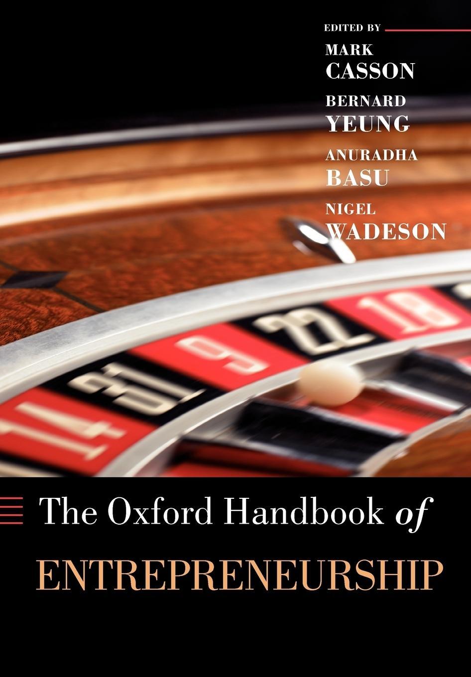 Cover: 9780199546992 | The Oxford Handbook of Entrepreneurship | Bernard Yeung | Taschenbuch