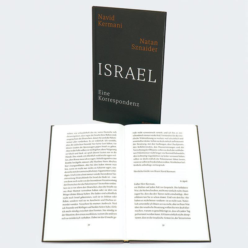 Bild: 9783446280700 | Israel | Eine Korrespondenz | Navid Kermani (u. a.) | Buch | 64 S.