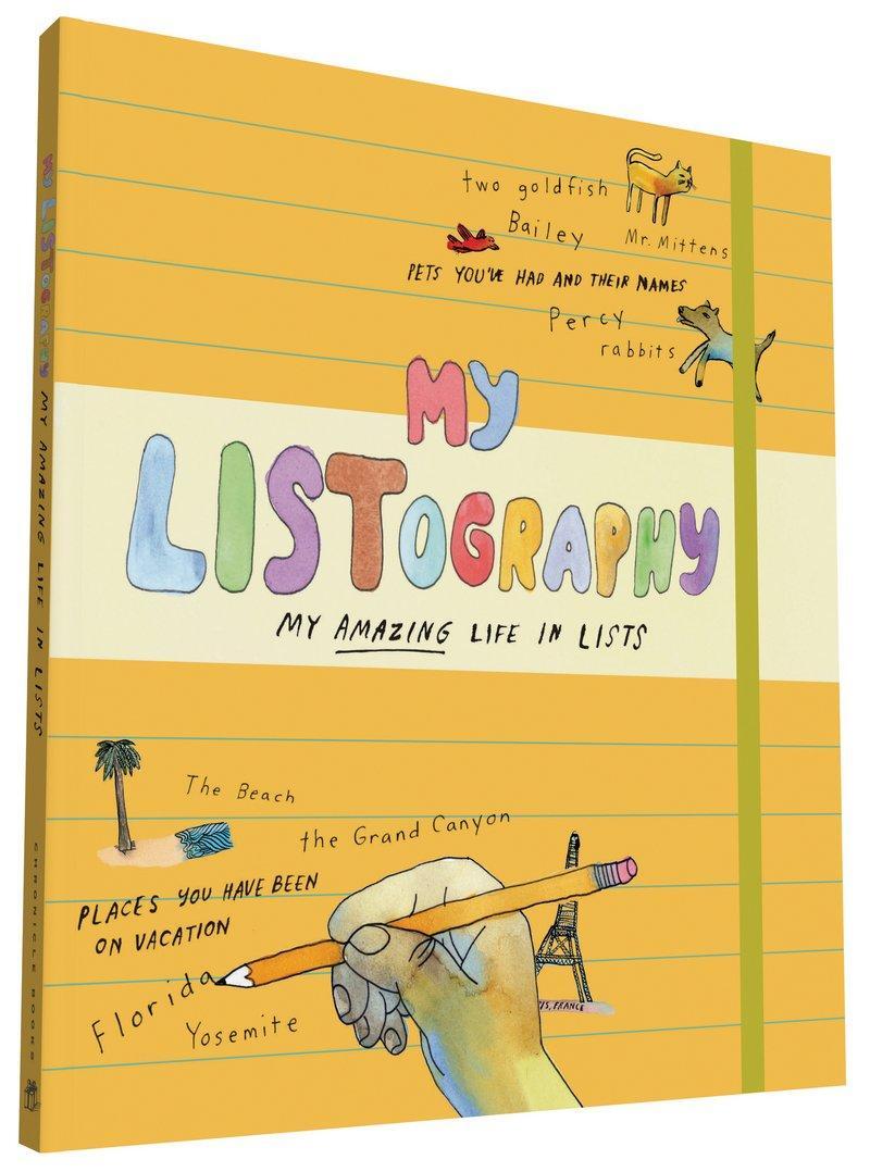 Cover: 9780811863995 | MY LISTOGRAPHY (JOURNAL) | My Amazing Life in Lists | Lisa Nola | Buch