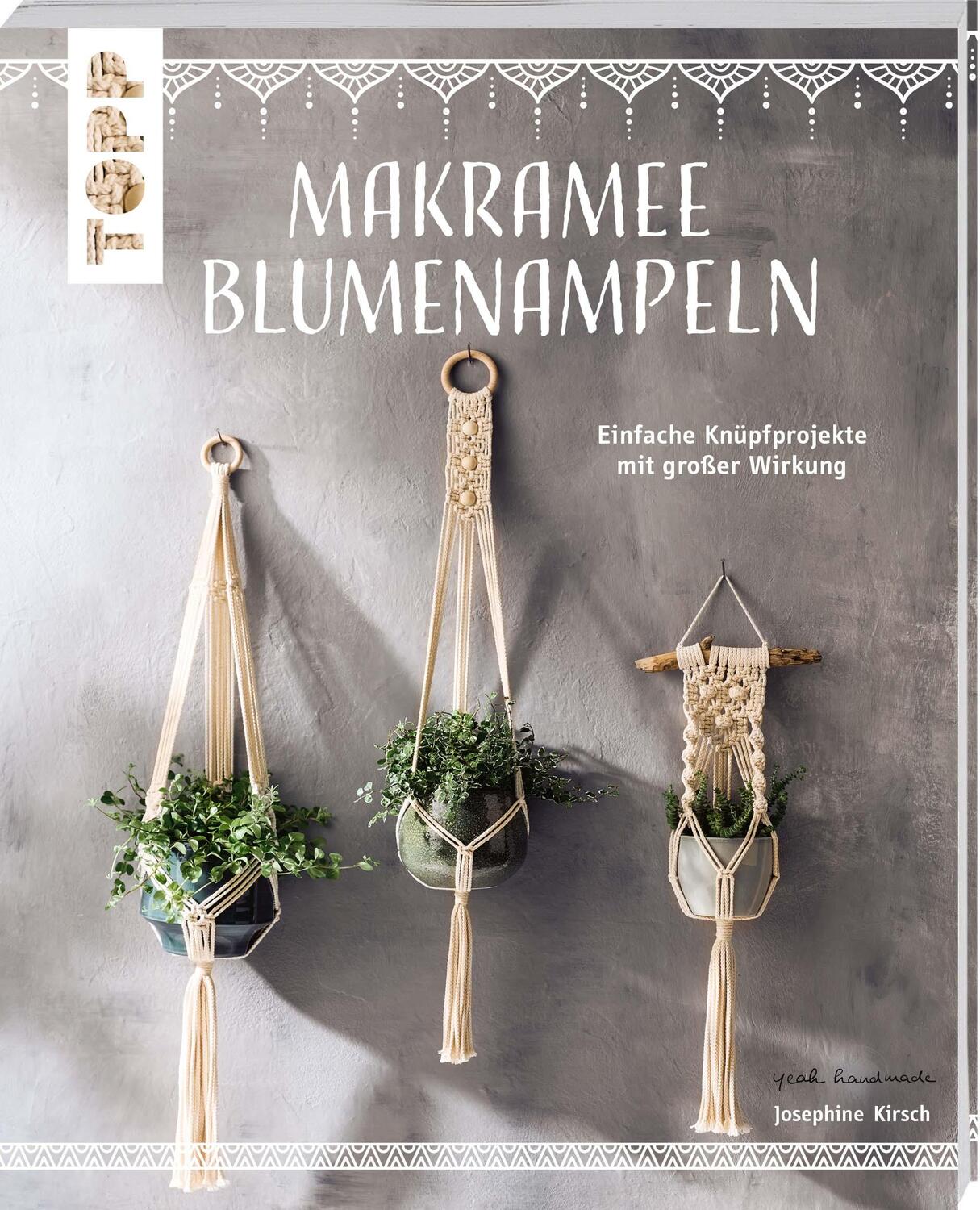 Cover: 9783772446290 | Makramee Blumenampeln (kreativ.kompakt) | Josephine Kirsch | Buch