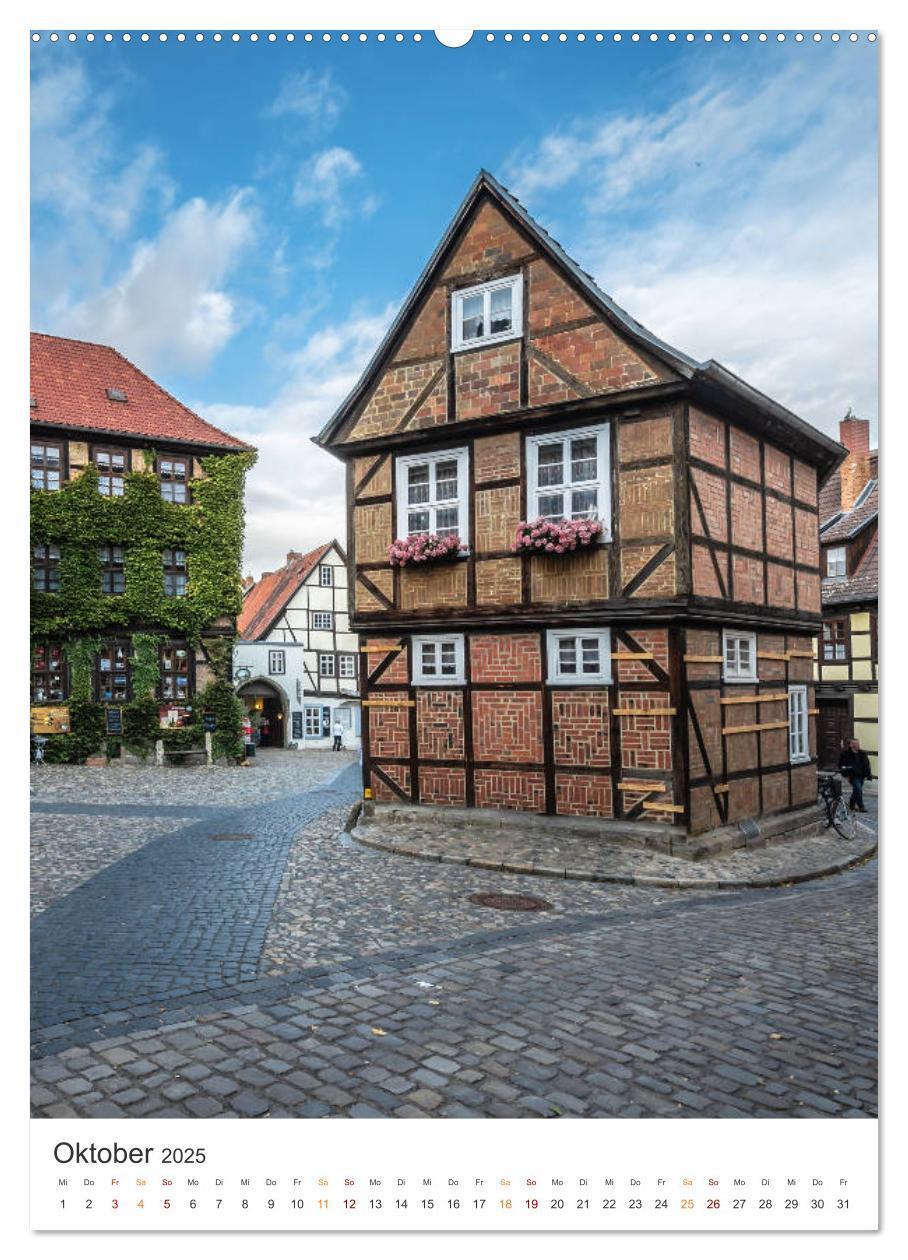 Bild: 9783435883394 | Altstadt Quedlinburg (Wandkalender 2025 DIN A2 hoch), CALVENDO...