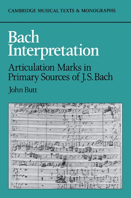 Cover: 9780521031806 | Bach Interpretation | John Butt | Taschenbuch | Englisch | 2006