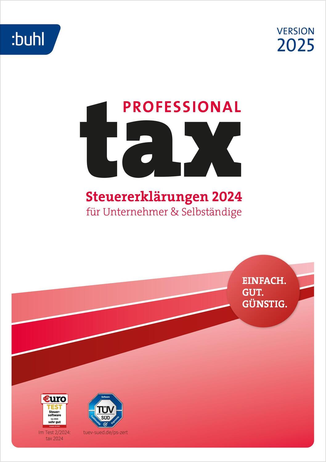 Cover: 4011282006006 | tax 2025 Professional | Buhl Data Service GmbH | CD-ROM | Buhl Finance