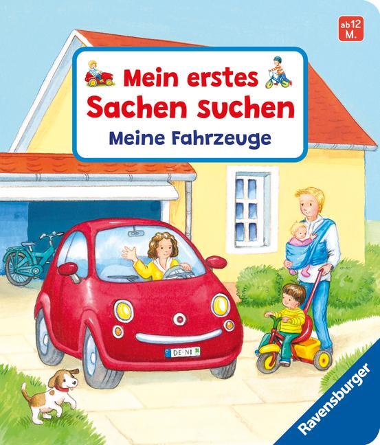 Cover: 9783473438013 | Mein erstes Sachen suchen: Meine Fahrzeuge | Sandra Grimm | Buch