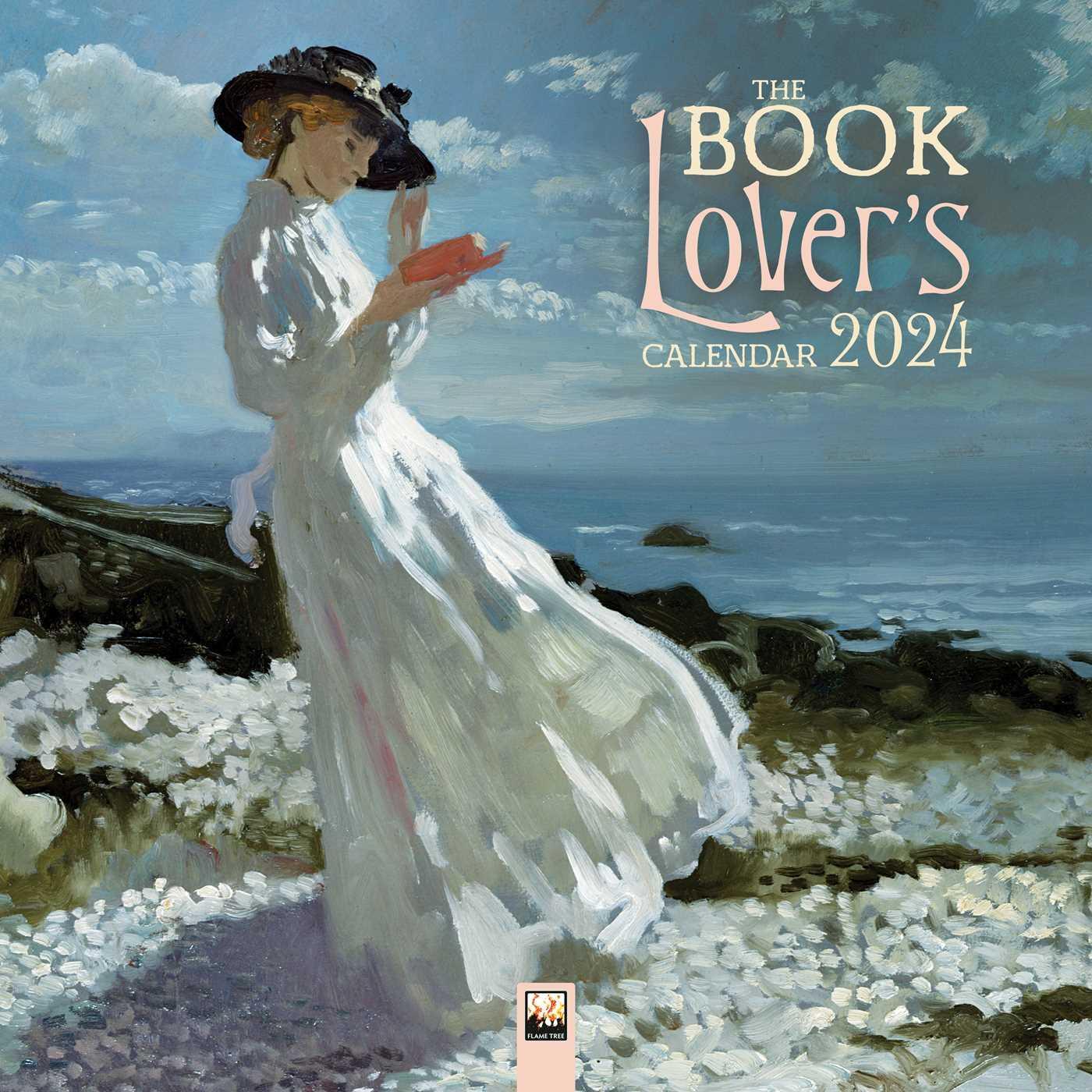 Cover: 9781804173763 | Book Lover's Wall Calendar 2024 (Art Calendar) | Flame Tree Studio