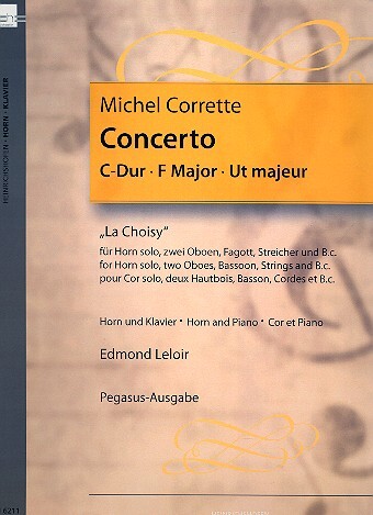 Cover: 9790204462117 | Concerto C-Dur La Choisy | Michel Corrette | Buch | EAN 9790204462117