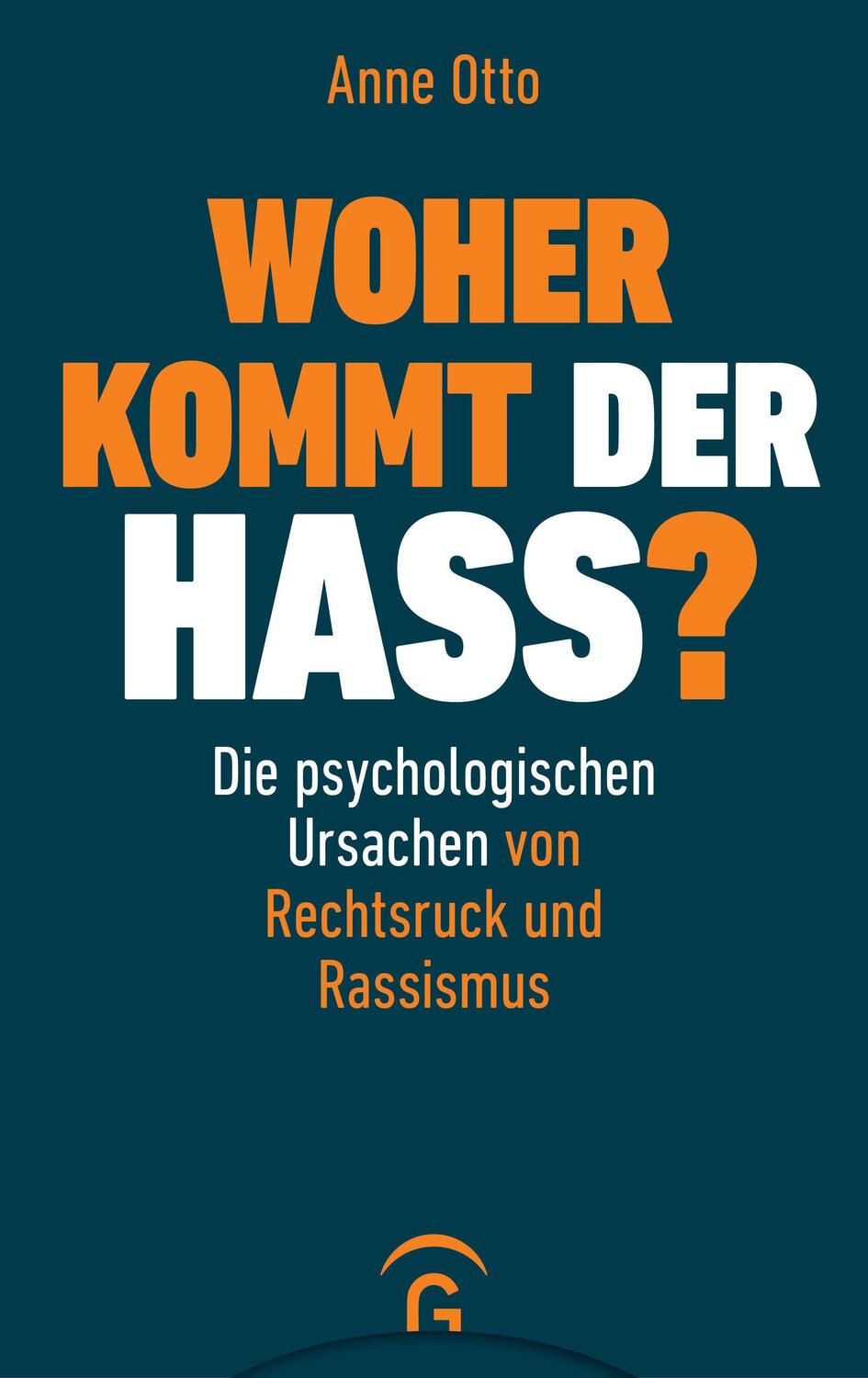 Cover: 9783579014869 | Woher kommt der Hass? | Anne Otto | Buch | Deutsch | 2019