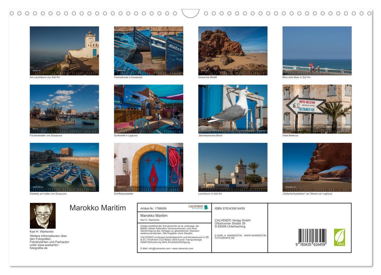 Bild: 9783435616459 | Marokko Maritim (Wandkalender 2025 DIN A3 quer), CALVENDO...