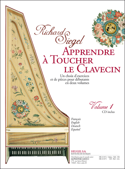 Cover: 9790047338747 | Apprendre a toucher le clavecin vol.1 (+CD) (dt/en/frz/sp) | Siegel