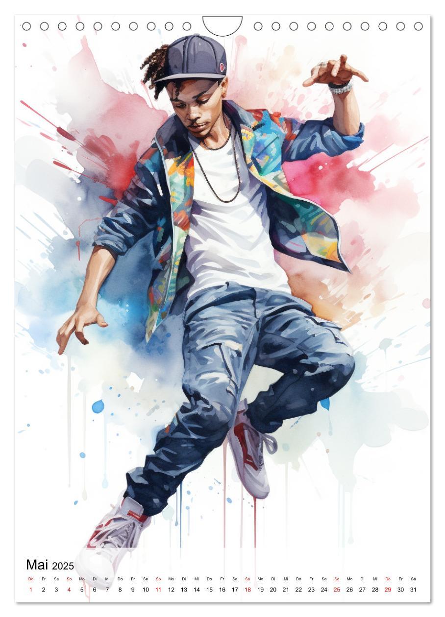 Bild: 9783435860753 | Hip Hop Boys. Dynamik und Energie (Wandkalender 2025 DIN A4 hoch),...