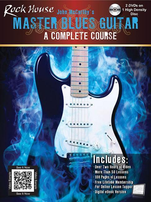 Cover: 888680666071 | Rock House Master Blues Guitar | A Complete Course | John McCarthy