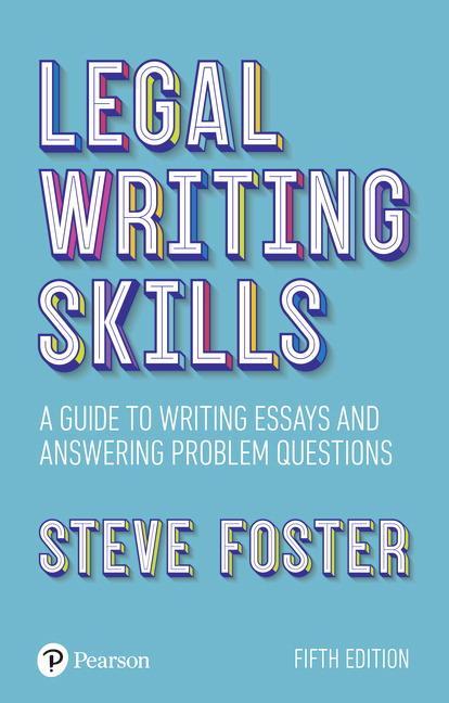 Cover: 9781292251097 | Legal Writing Skills | Steve Foster | Taschenbuch | Englisch | 2019