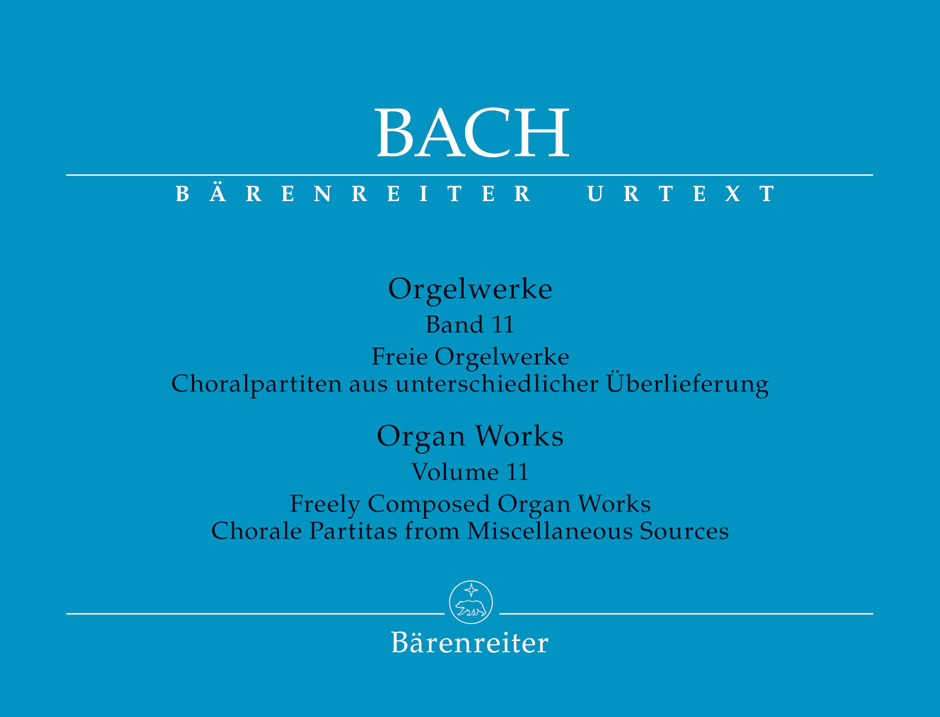 Cover: 9790006529940 | Orgelwerke 11 | Freely Composed Organ Works | Johann Sebastian Bach