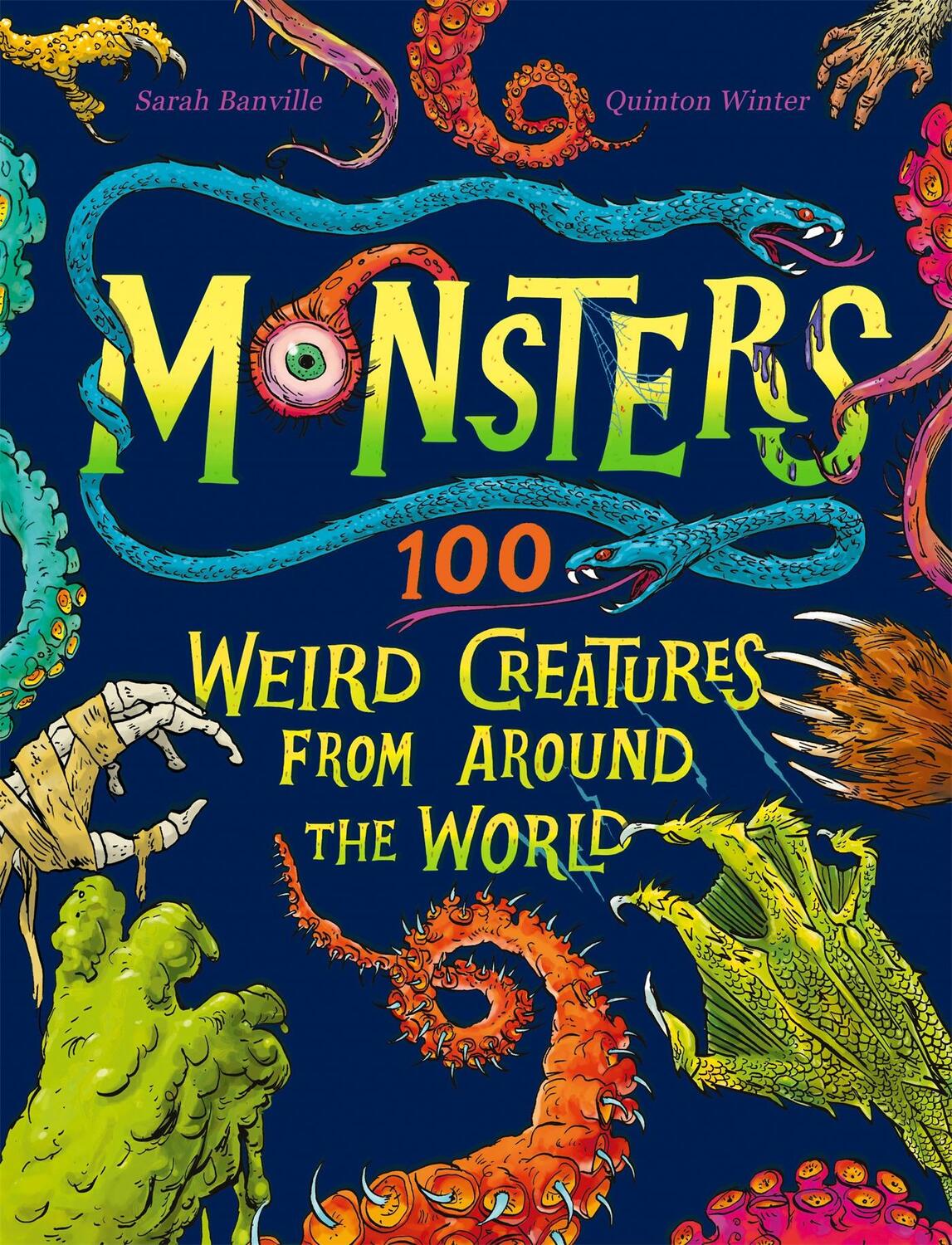 Cover: 9781526363497 | Monsters | 100 Weird Creatures from Around the World | Sarah Banville