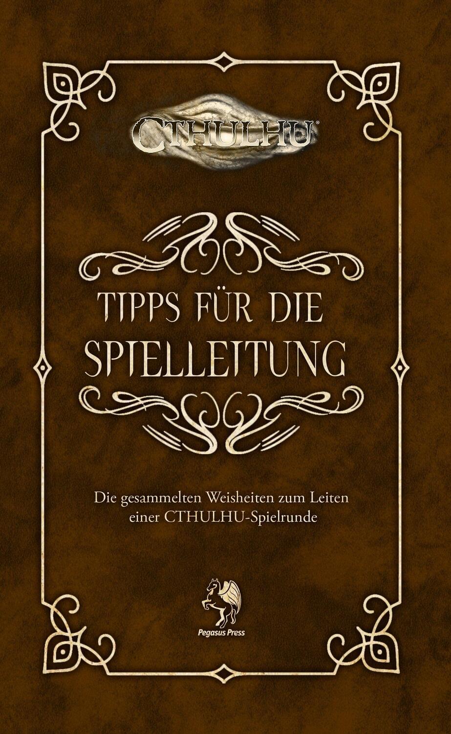 Cover: 9783969281079 | Cthulhu: Tipps für die Spielleitung (Hardcover) | Taschenbuch | 2023