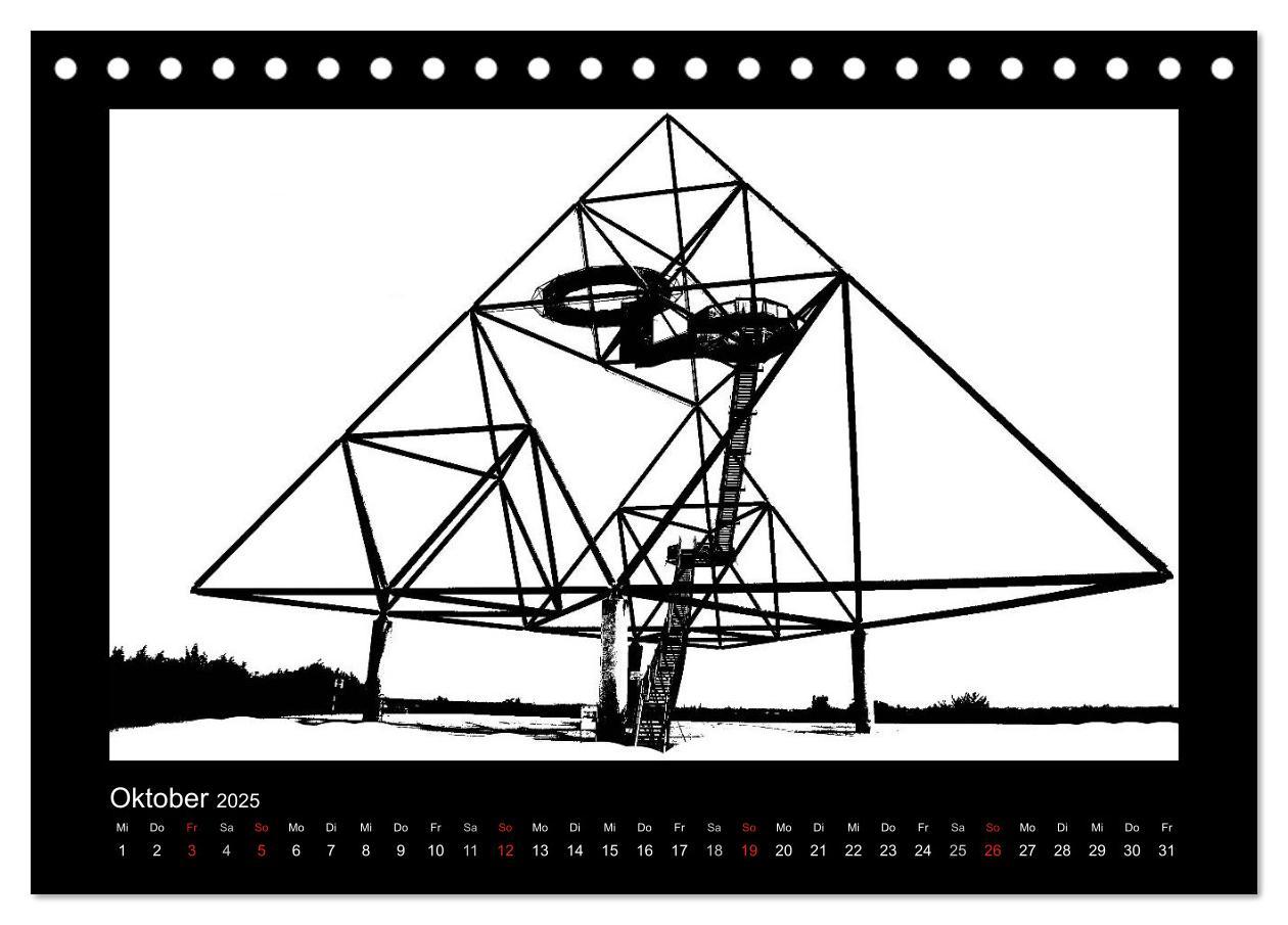 Bild: 9783435580316 | Ruhrpott und Niederrhein in Schwarzweiß (Tischkalender 2025 DIN A5...