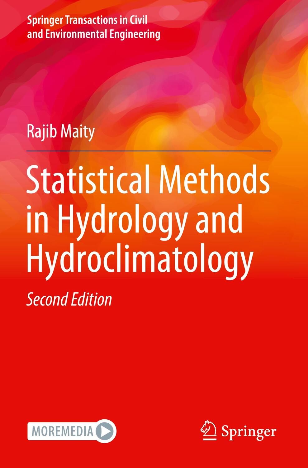 Cover: 9789811655197 | Statistical Methods in Hydrology and Hydroclimatology | Rajib Maity