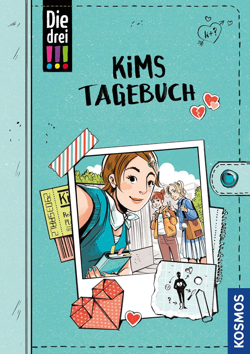 Cover: 9783440165263 | Die drei !!!, Kims Tagebuch | Sina Flammang | Taschenbuch | 176 S.