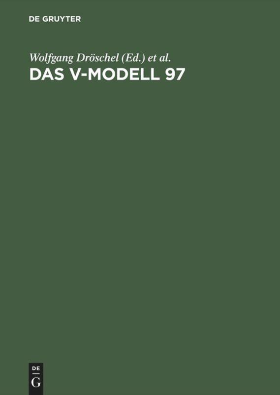 Cover: 9783486250862 | Das V-Modell 97 | Manuela Wiemers (u. a.) | Buch | XI | Deutsch | 1999