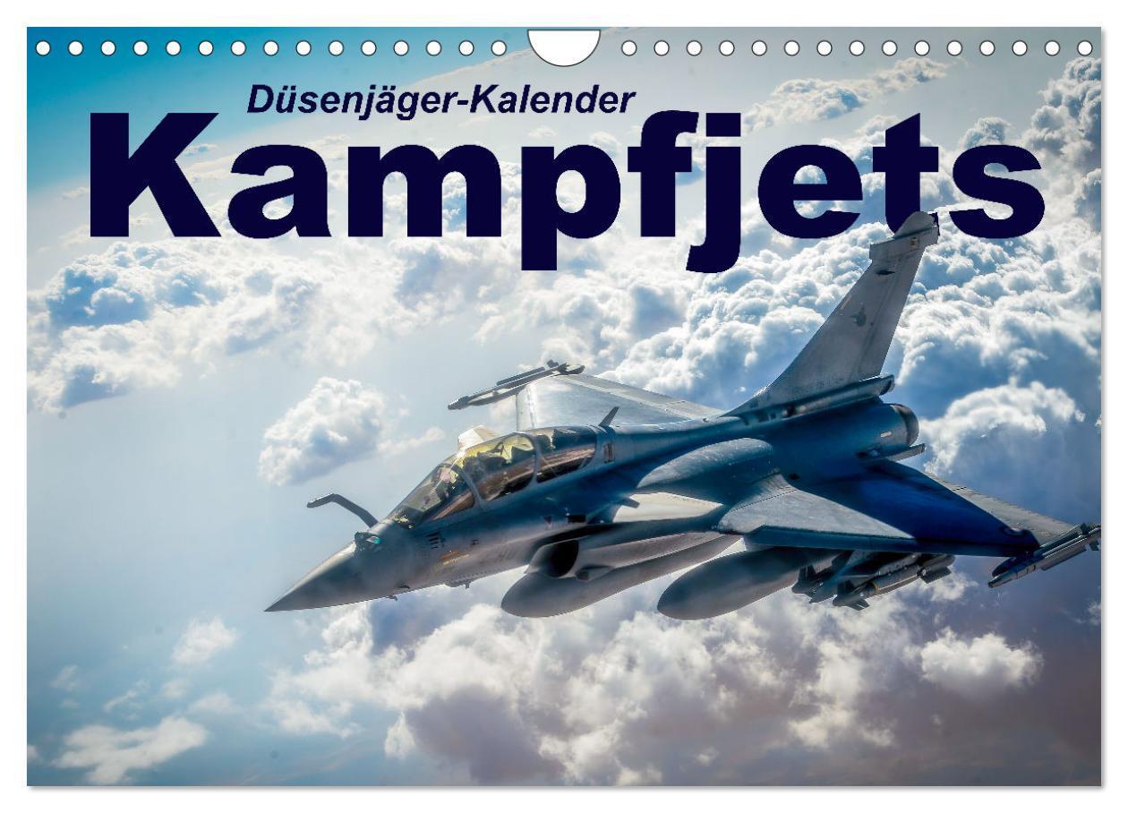 Cover: 9783383918629 | Kampfjets - Düsenjäger-Kalender (Wandkalender 2025 DIN A4 quer),...