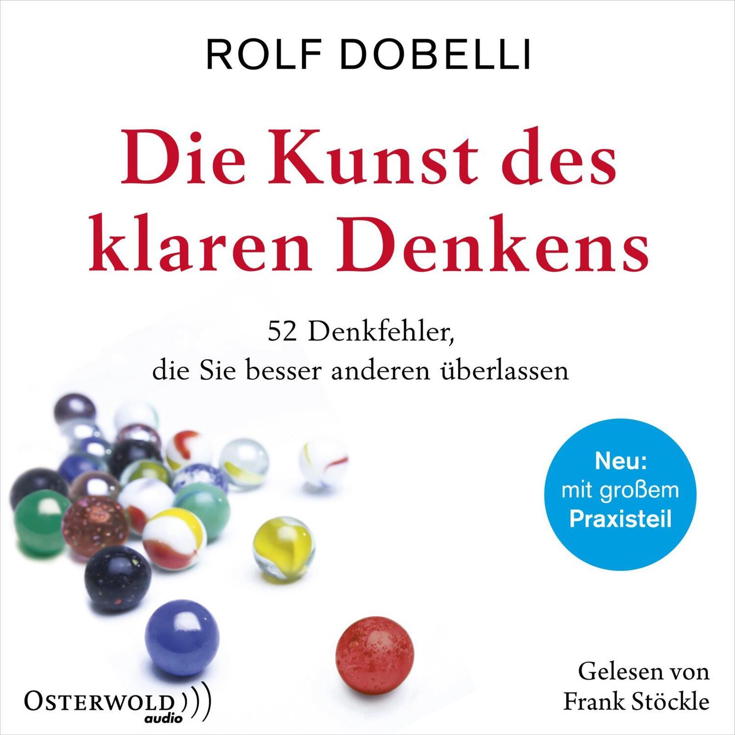 Cover: 9783869525129 | Die Kunst des klaren Denkens | Rolf Dobelli | MP3 | 2 | Deutsch | 2021