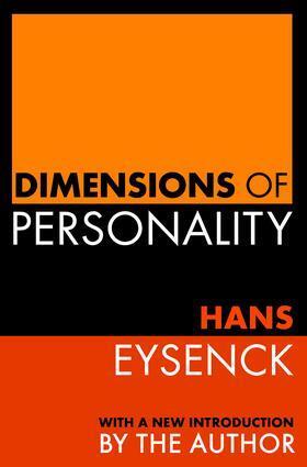 Cover: 9781560009856 | Dimensions of Personality | Martin Rein (u. a.) | Taschenbuch | 1997