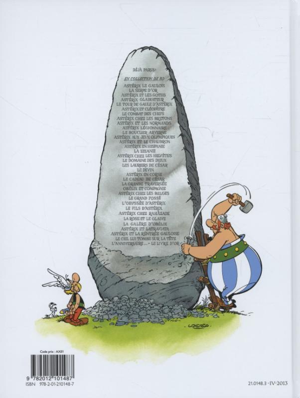 Rückseite: 9782012101487 | Asterix chez les Helvetes | Rene Goscinny | Buch | 48 S. | Französisch