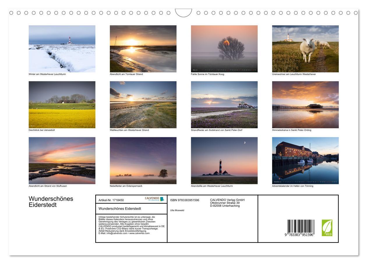 Bild: 9783383951596 | Wunderschönes Eiderstedt (Wandkalender 2025 DIN A3 quer), CALVENDO...