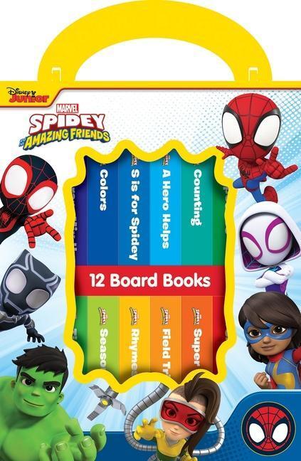 Cover: 9781503766266 | Disney Junior Marvel Spidey &amp; His Amazing Friends 12 Books My First...