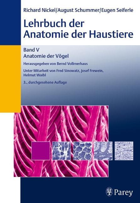 Cover: 9783830441533 | Lehrbuch der Anatomie der Haustiere | Bernd Vollmerhaus | Buch | XV