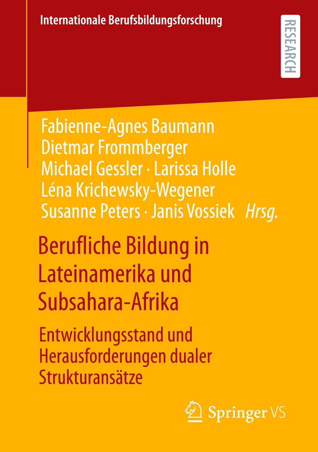 Cover: 9783658317515 | Berufliche Bildung in Lateinamerika und Subsahara-Afrika | Taschenbuch