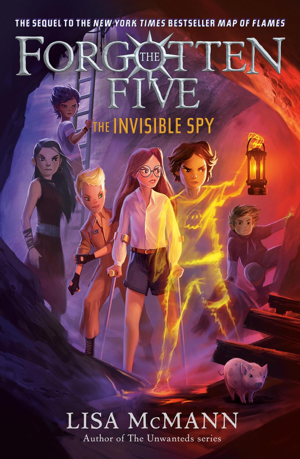Cover: 9780593325445 | The Invisible Spy (the Forgotten Five, Book 2) | Lisa McMann | Buch