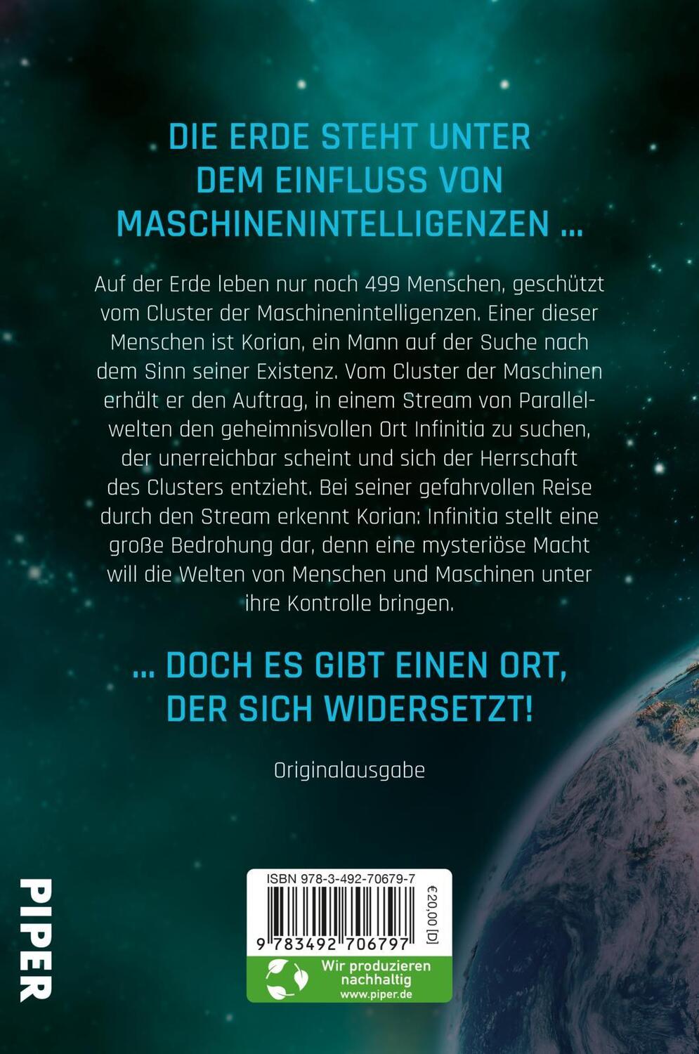 Rückseite: 9783492706797 | Infinitia | Andreas Brandhorst | Taschenbuch | 464 S. | Deutsch | 2024