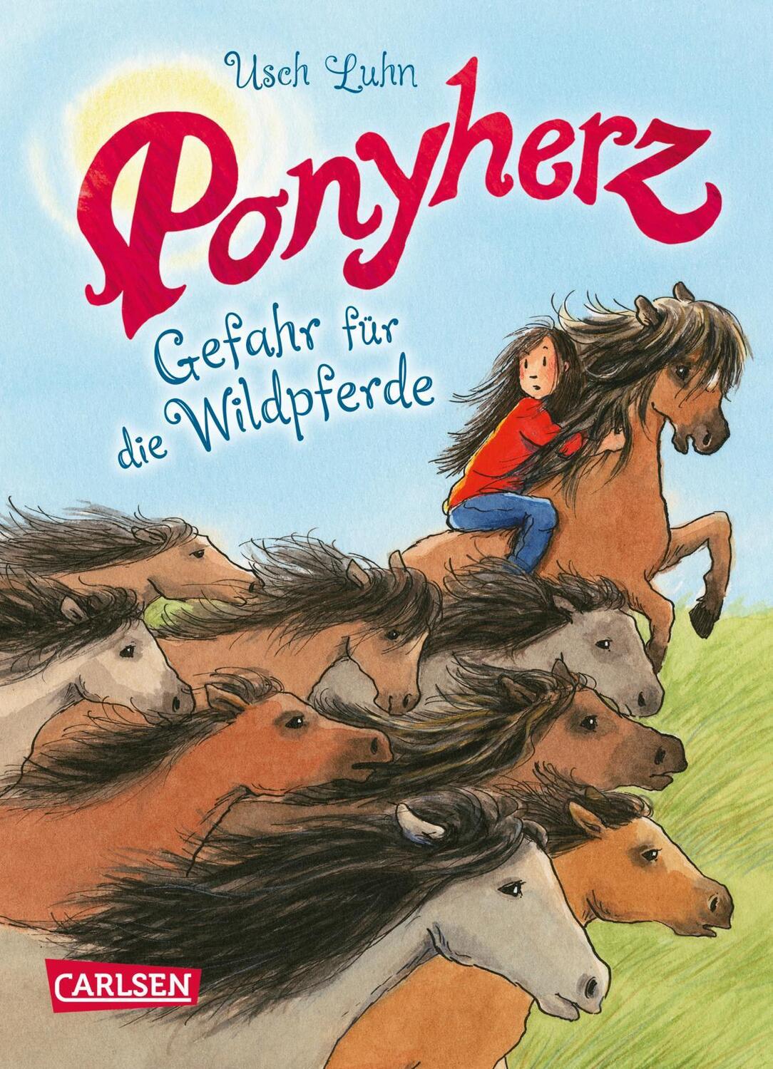 Cover: 9783551652997 | Ponyherz 19: Gefahr für die Wildpferde | Usch Luhn | Buch | Ponyherz