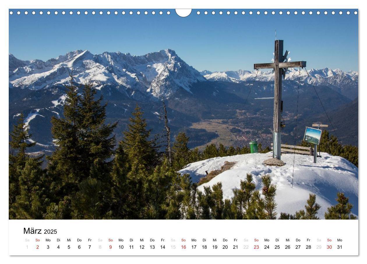 Bild: 9783435590926 | Zugspitz-Impressionen (Wandkalender 2025 DIN A3 quer), CALVENDO...