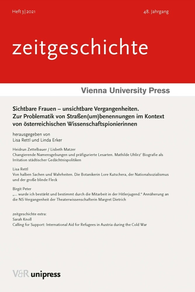 Cover: 9783847112853 | Sichtbare Frauen - unsichtbare Vergangenheiten | Lisa Rettl (u. a.)