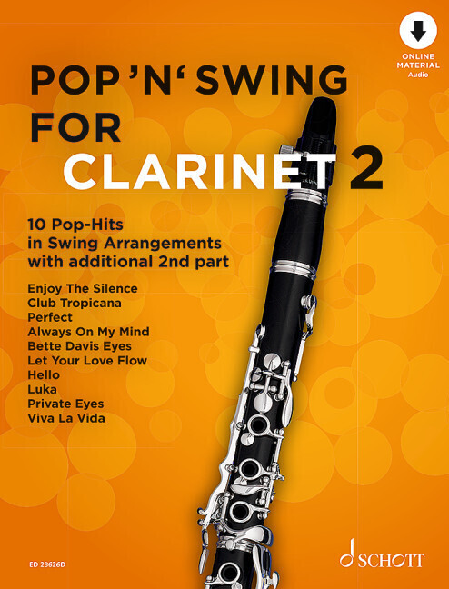 Cover: 9783795727833 | Pop 'n' Swing For Clarinet | Uwe Bye | Englisch | 2022