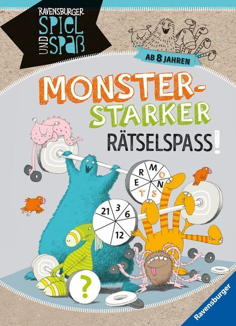 Cover: 9783473416257 | Monsterstarker Rätsel-Spaß | Dominique Conte | Taschenbuch | 128 S.