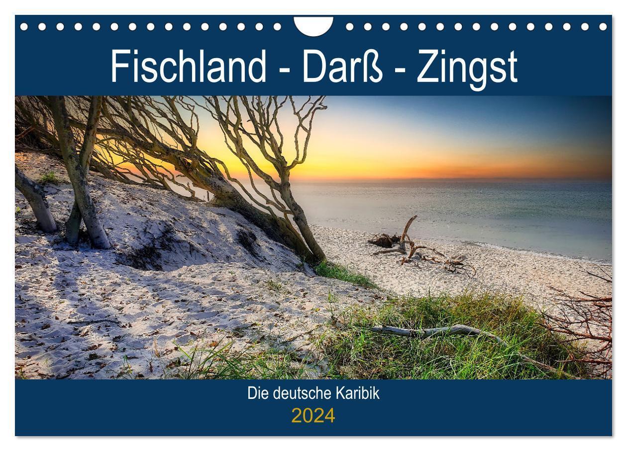 Cover: 9783675623965 | Fischland - Darß- Zingst (Wandkalender 2024 DIN A4 quer), CALVENDO...