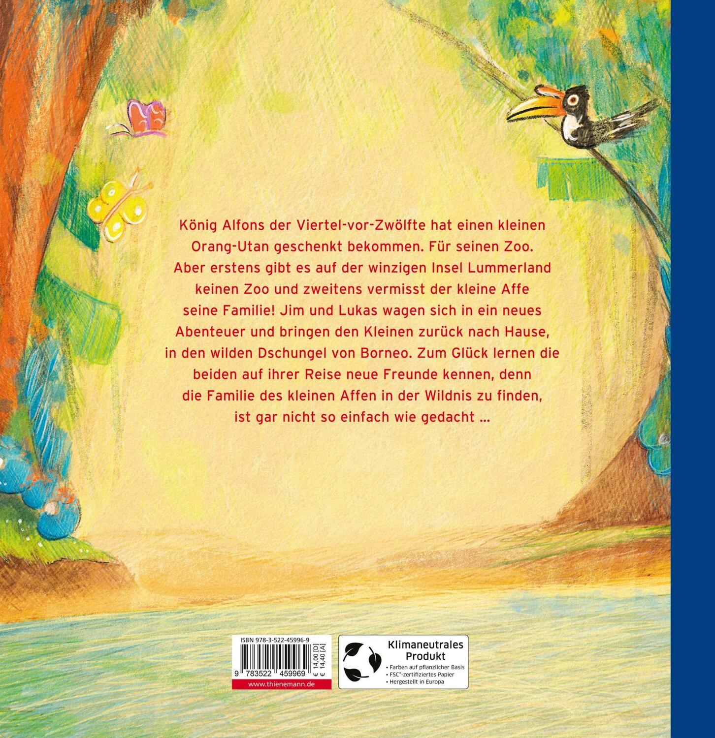 Rückseite: 9783522459969 | Jim Knopf: Jim Knopf und die Spuren im Dschungel | Ende (u. a.) | Buch