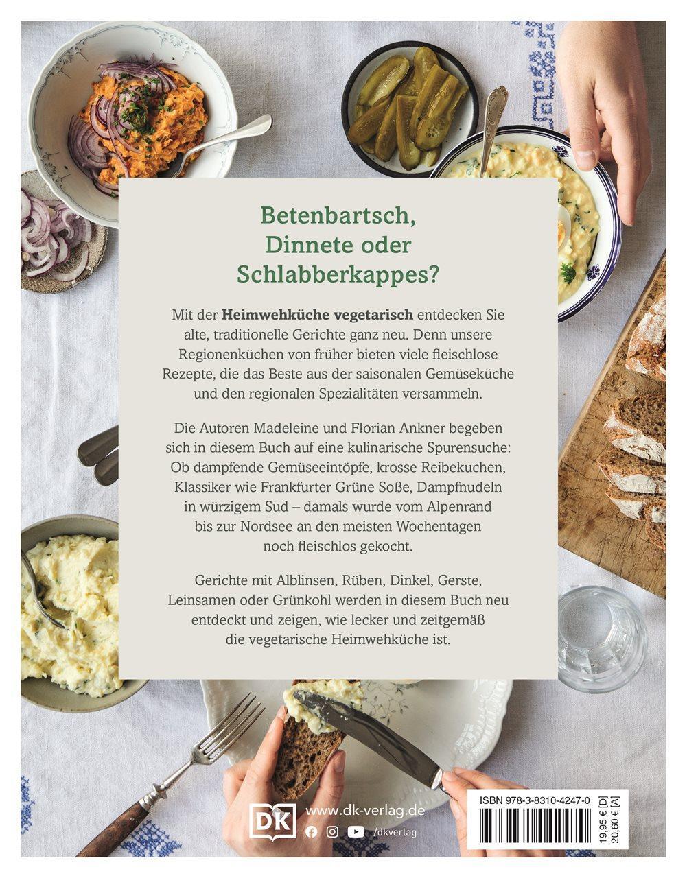 Rückseite: 9783831042470 | Heimwehküche vegetarisch | Klassiker von damals für heute | Buch