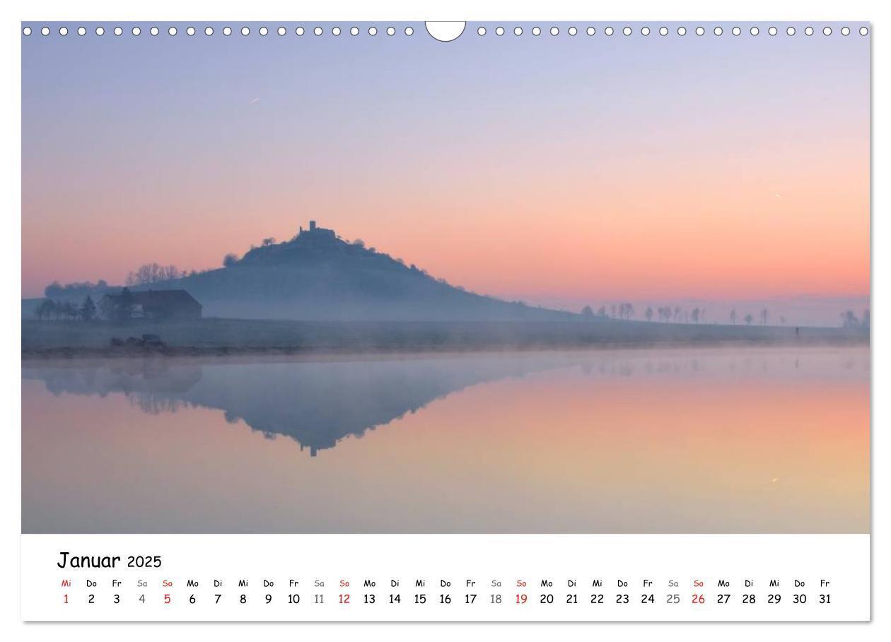 Bild: 9783435609628 | Morgendliche Stimmungen in Nordhessen (Wandkalender 2025 DIN A3...